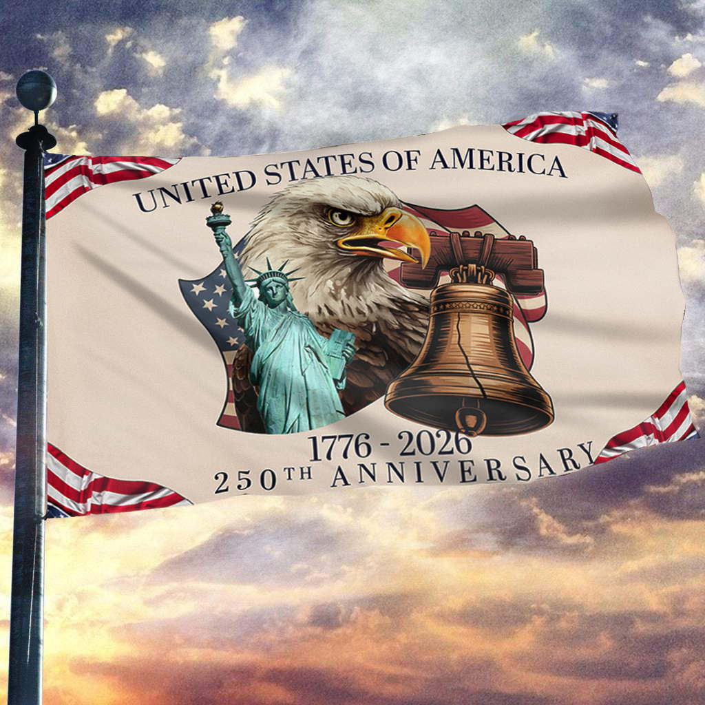 Eagle of Independence - 250th Anniversary Flag