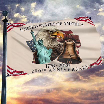 Eagle of Independence - 250th Anniversary Flag