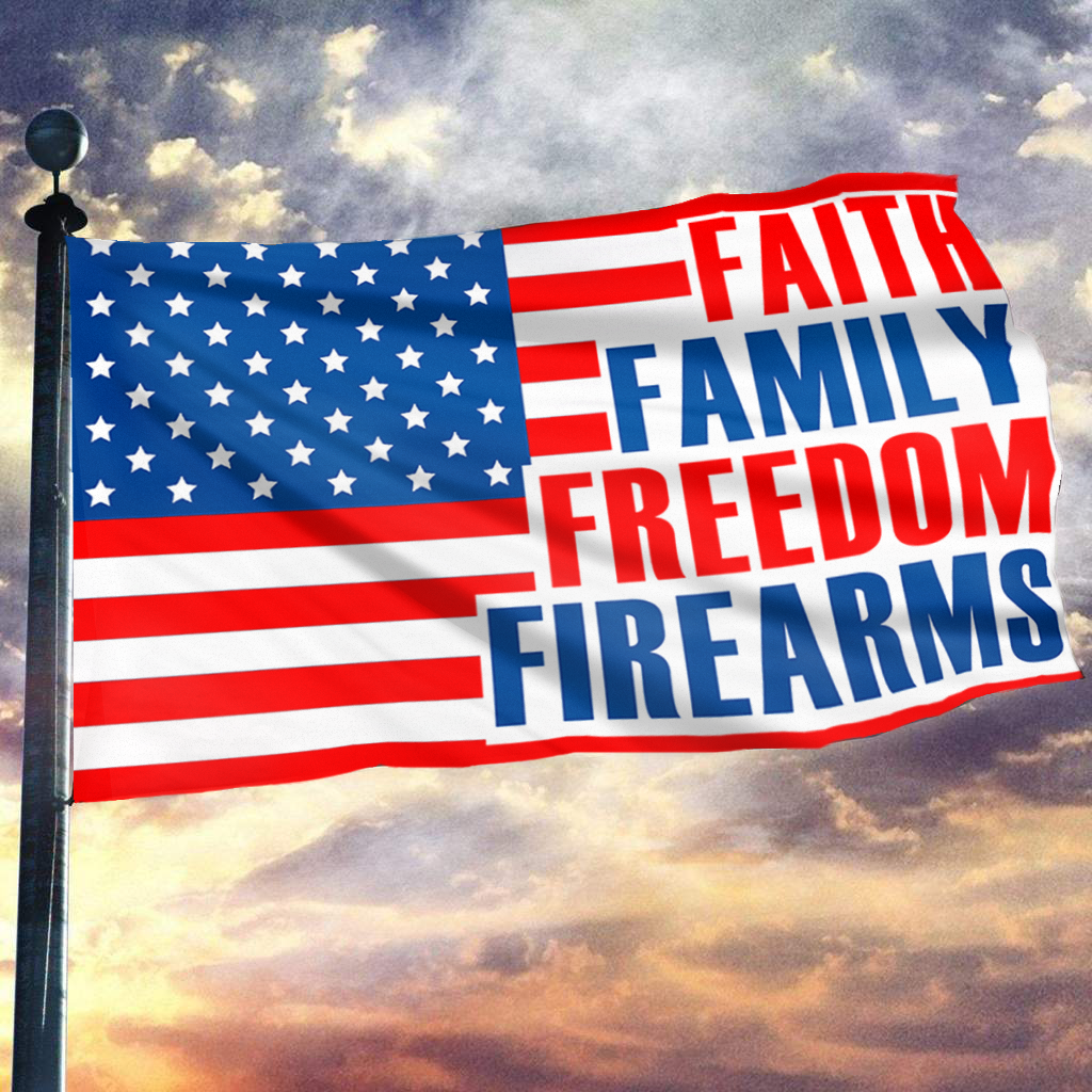 Four Freedoms USA Flag