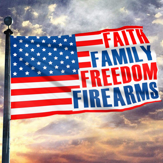Four Freedoms USA Flag