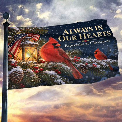 Always in Our Hearts Flag