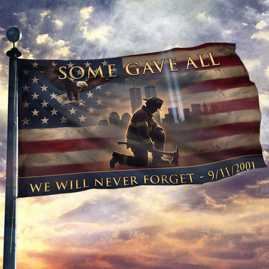 Some Gave All - Never Forget Flag