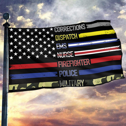 Patriotic Support Appreciation - American Flag