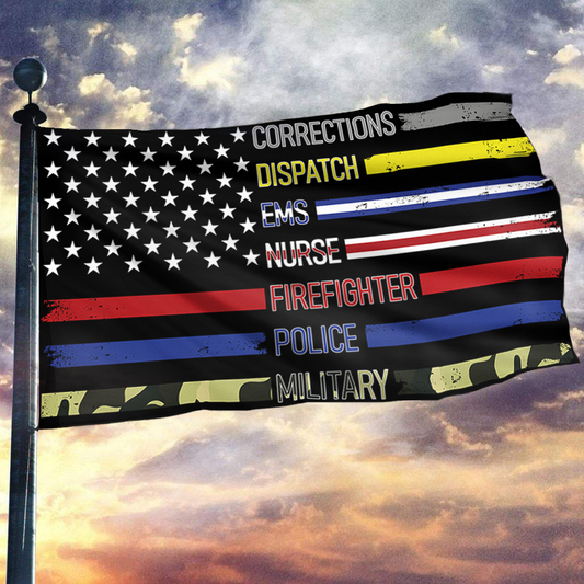 Patriotic Support Appreciation - American Flag