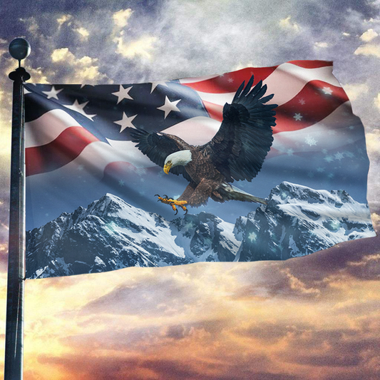 American Light Sky Flag