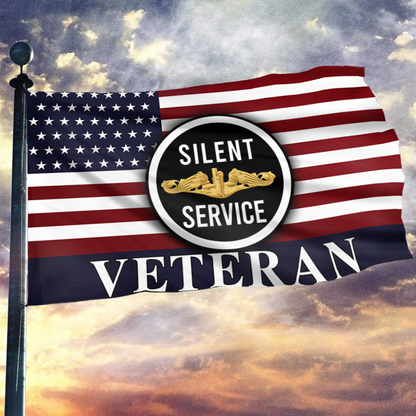 Silent Service Veteran Flag