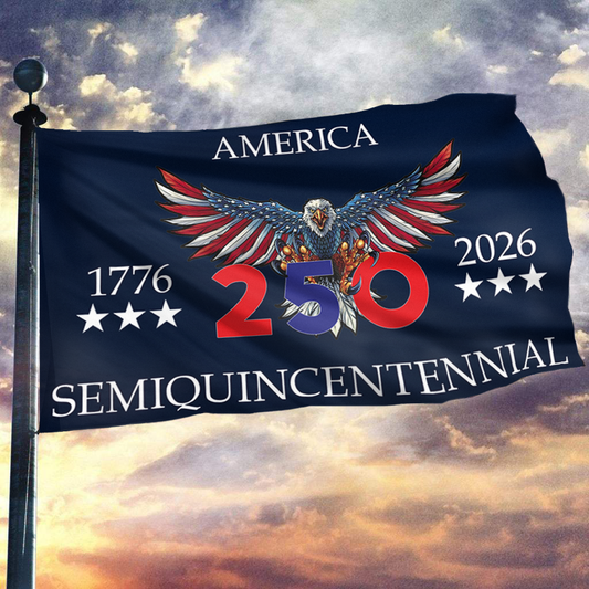 America Semiquincentennial Eagle Flag