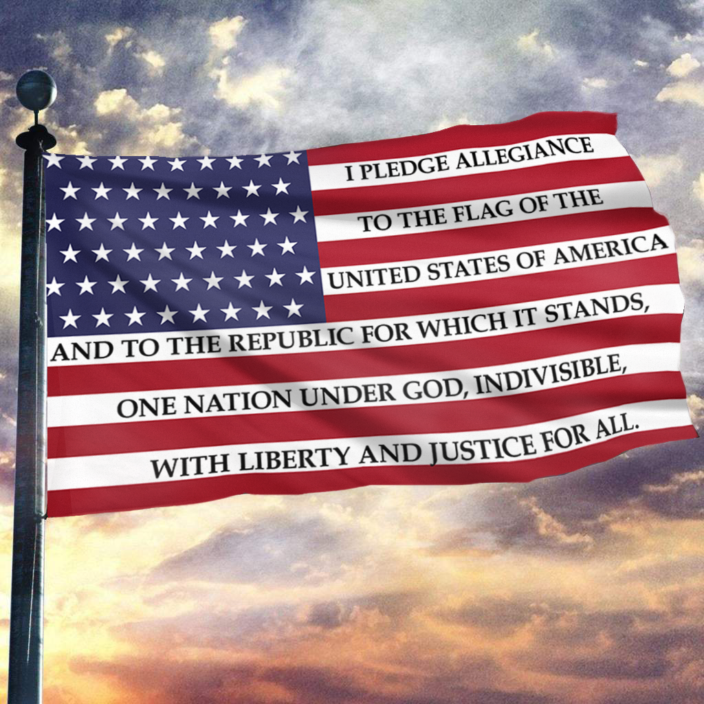 Pledge of Allegiance Flag