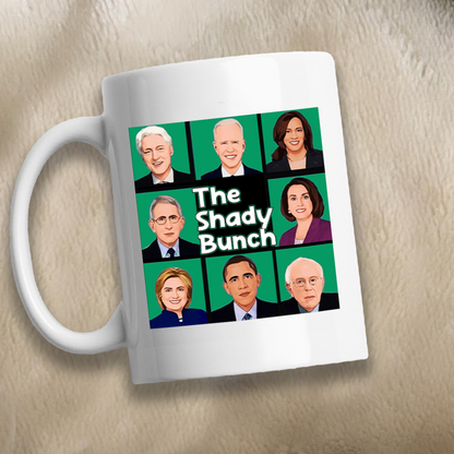 The Shady Bunch 11 oz. White Mug