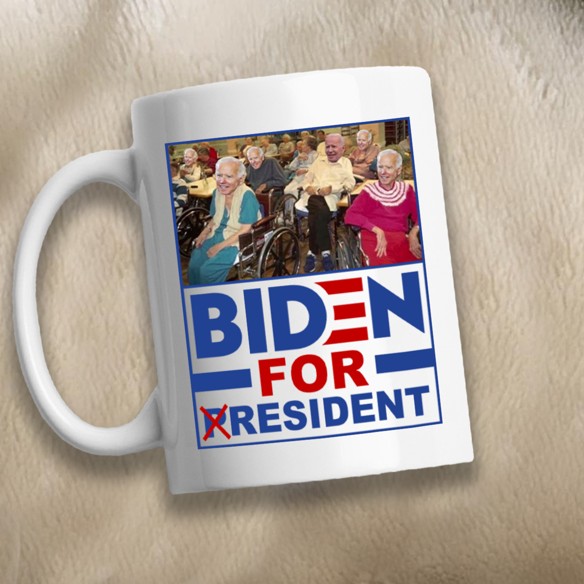 Biden for Resident 11 oz. White Mug