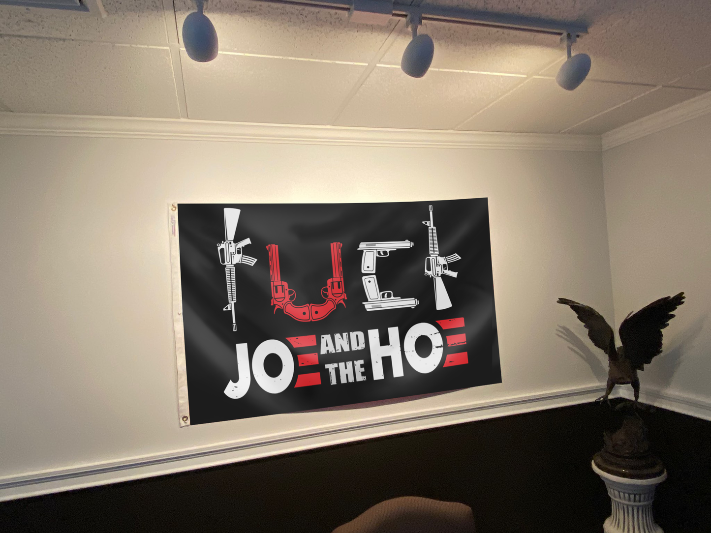 FCK Joe And The Hoe Flag