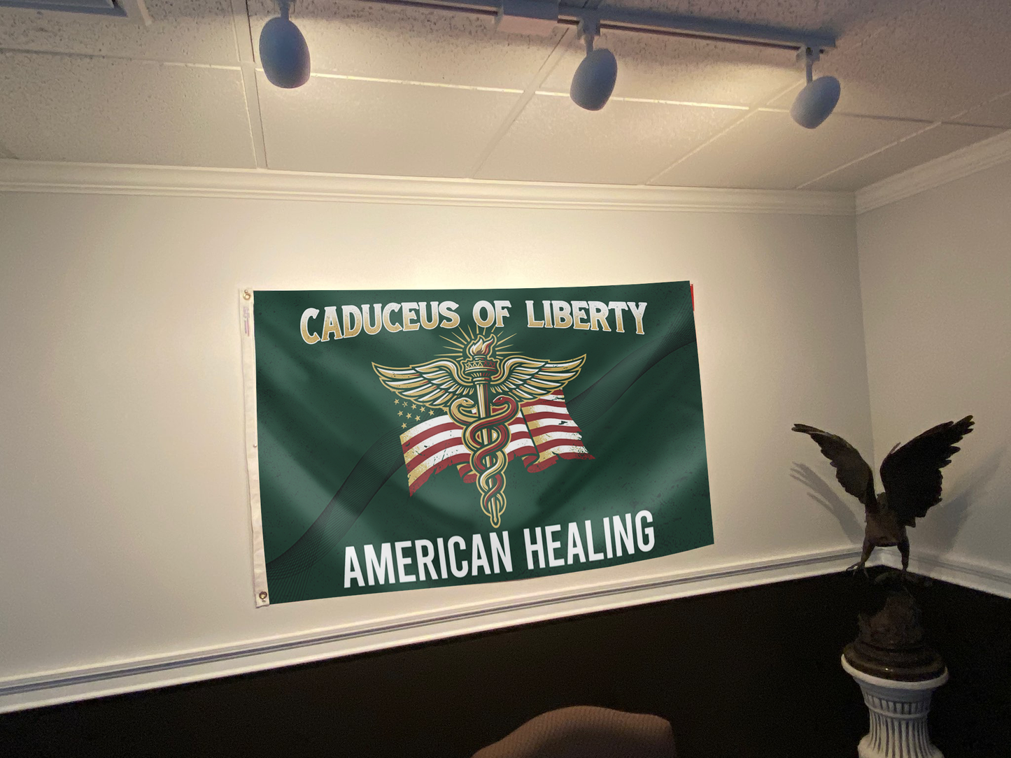 Caduceus of Liberty Flag
