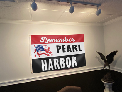 Remember Pearl Harbor USA Flag