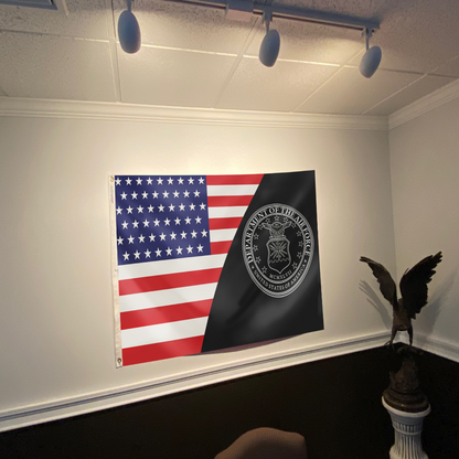 Air Force Seal Logo Flag