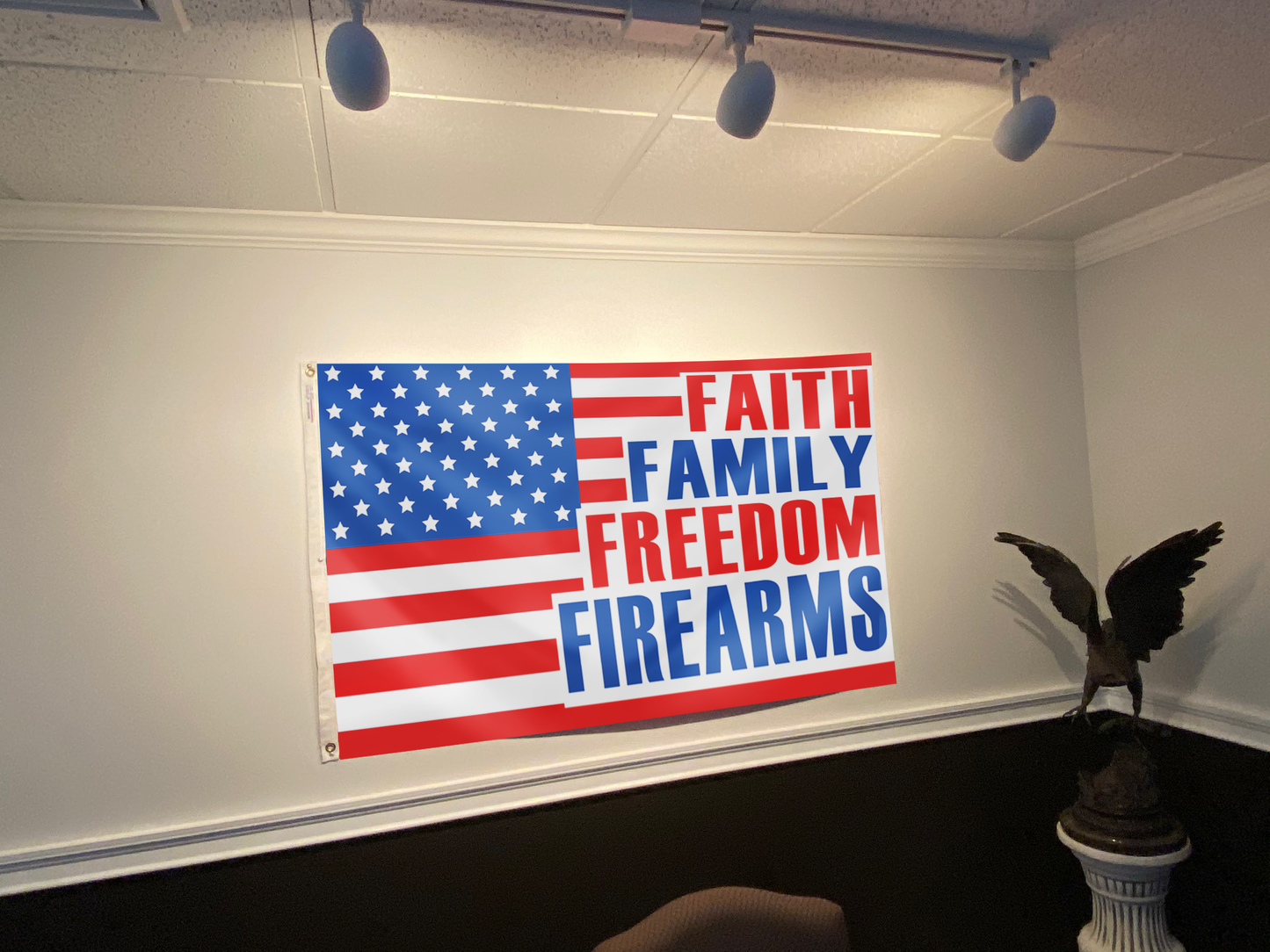 Four Freedoms USA Flag
