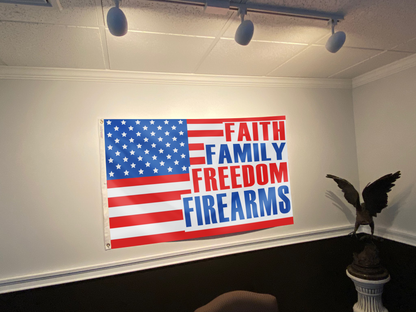 Four Freedoms USA Flag