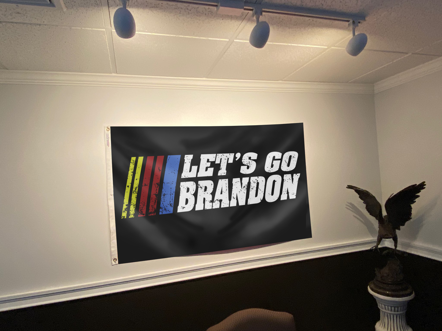 Let's Go Brandon Racing  - FJB Flag