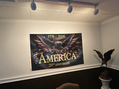 America - 250th Anniversary Flag