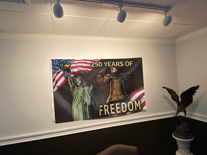 250 Years of American Freedom Eagle Flag