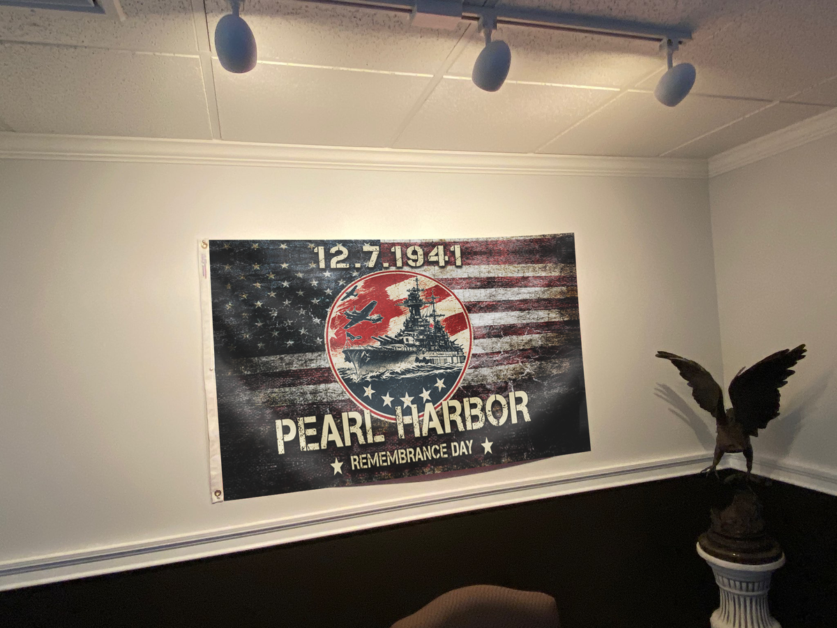 Pearl Harbor 12.7.1941 Flag