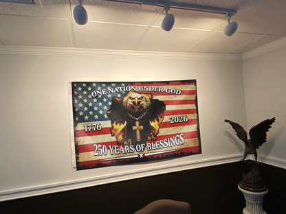 One Nation Under God - 250 Years of Blessings Flag