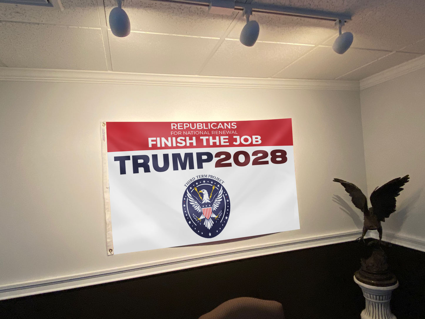 Finish The Job Trump Flag