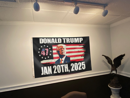 Donald Trump 47 Flag