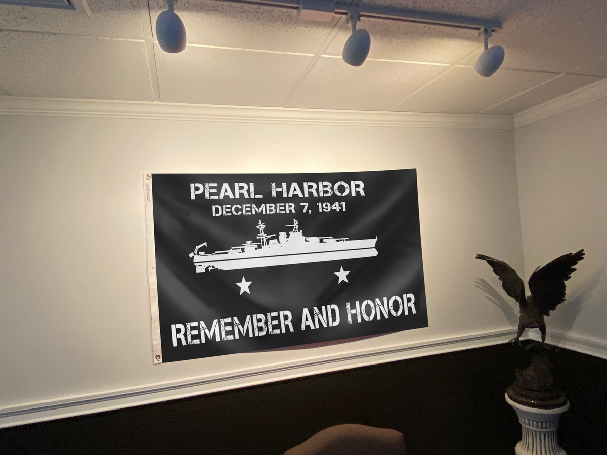 Pearl Harbor - Remember and Honor Flag
