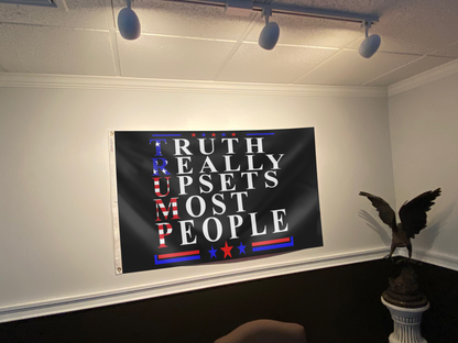 Truth Really Upsets Most People USA Flag
