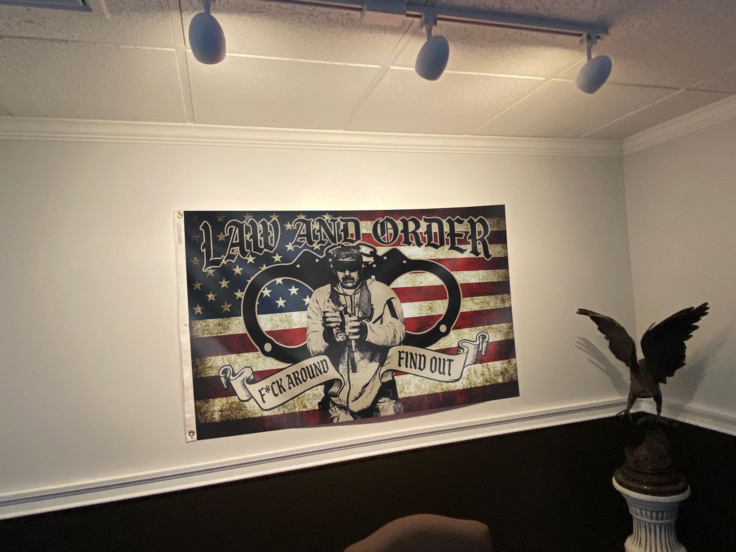 Law and Order FAFO Tactical Flag