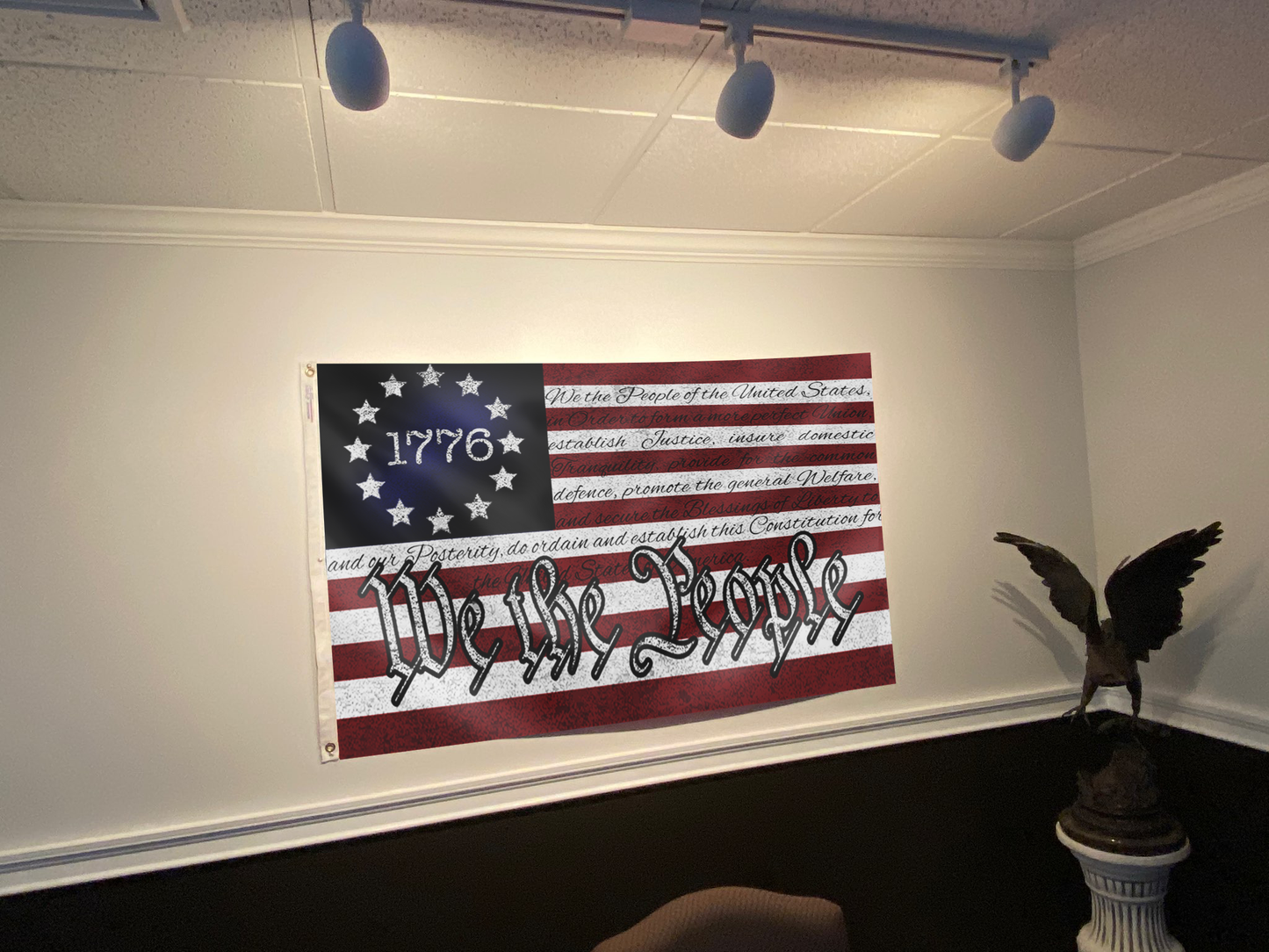 We The People Flag 1776 Vintage Betsy Ross Flag