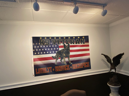 American K9 Warrior Tribute Flag