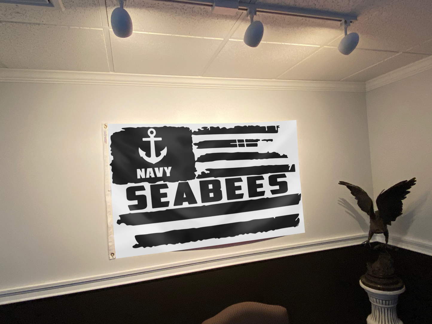 Navy Seabees Flag