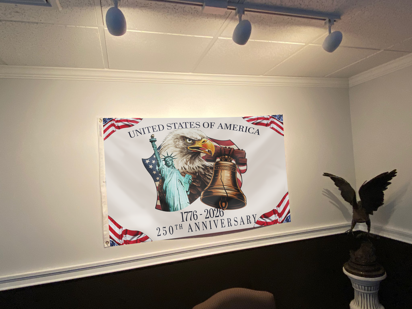 Eagle of Independence - 250th Anniversary Flag