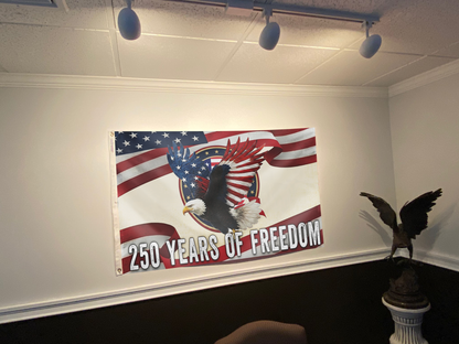 250 Years of Courage and Freedom Flag