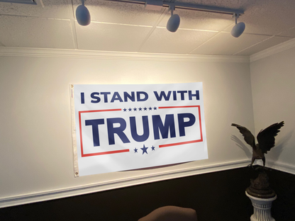 I Stand With Trump Flag