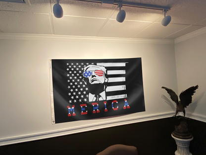 Trump MERICA Flag