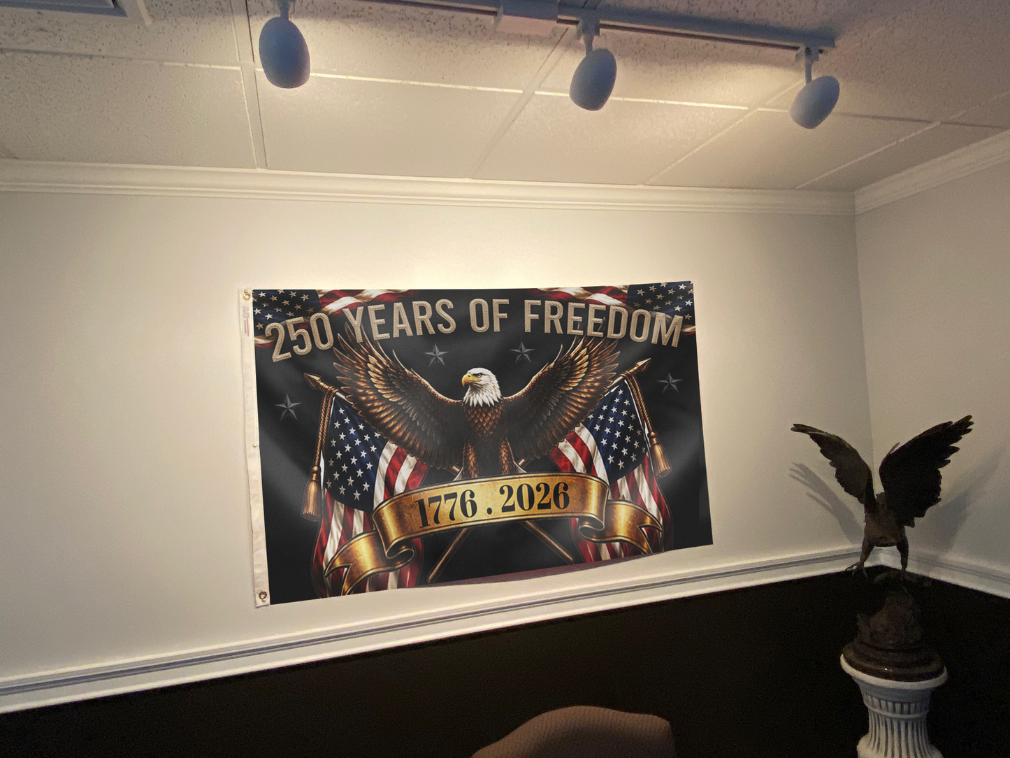 Freedom Since 1776 Eagle Flag