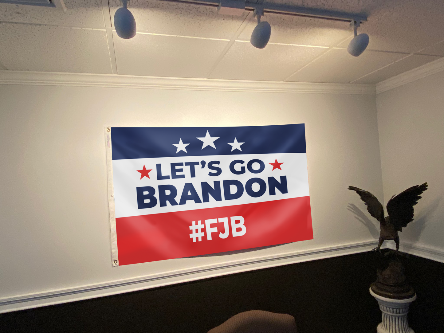 Let's Go Brandon FJB Hashtag Flag