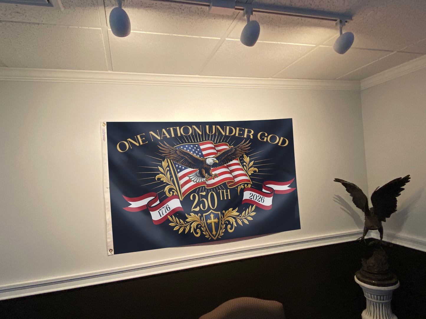 One Nation Under God 250th Flag