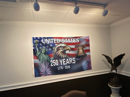 United States Statue Eagle Flag