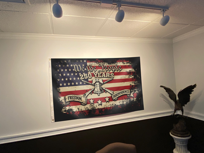 We The People Patriot Bell USA Flag