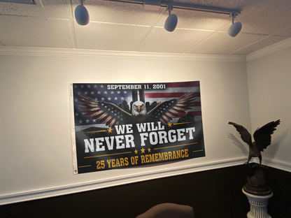 We Will Never Forget 25 Years Of Remembrance Flag