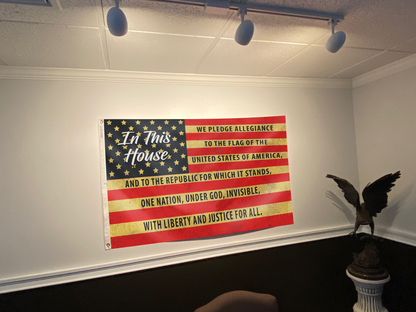 Pledge of Allegiance Patriotic American Flag