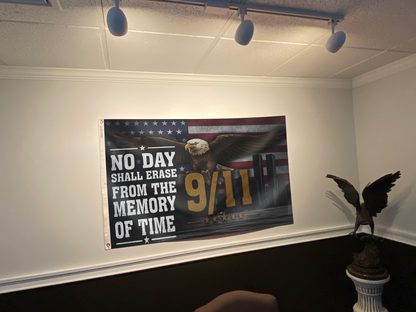 9/11 No Day Shall Erase Flag