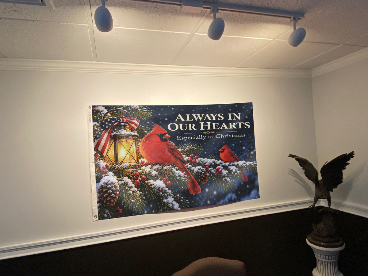 Always in Our Hearts Flag
