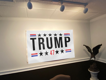 Trump 47 Stars Flags