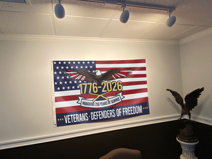 Veterans Defenders of Freedom Flag
