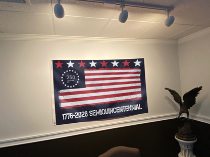 250 Years of Freedom Stars Flag