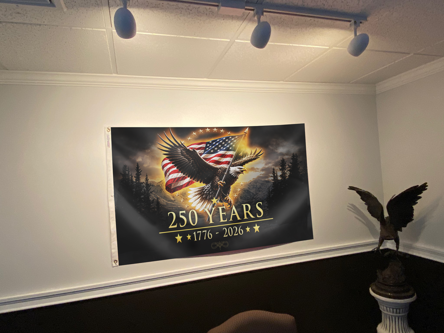 America’s Legacy Eagle USA Flag